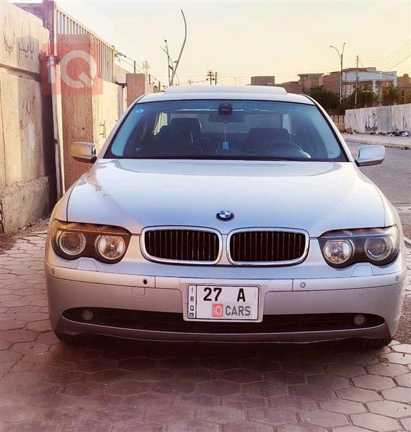 بی ئێم دەبڵیو سیریەس 7 2002  بۆ فرۆشتن لە عێراق - کوت